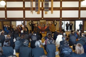 令和７年３月１４日（金）、京都市上京区の臨済宗大本山・相国寺にて春季彼岸供養法要が開催されました